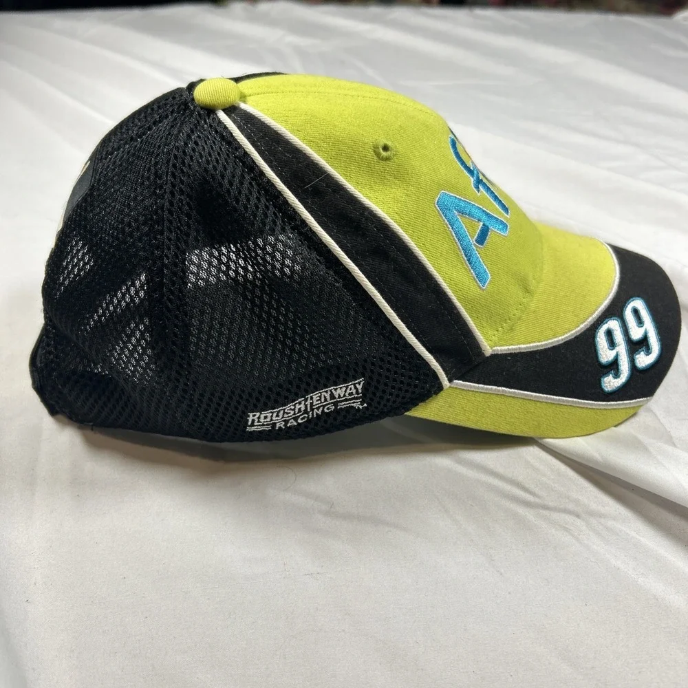 Carl Edwards #99 Rousch Fenway Racing Aflac Adjustable Hat Cap Imagewear